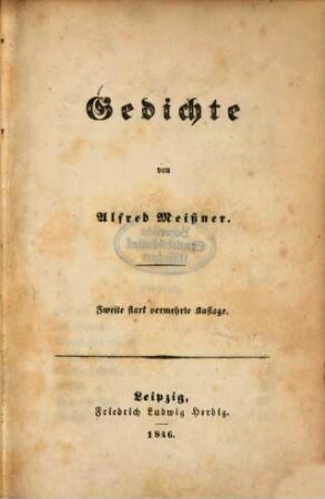 Gedichte