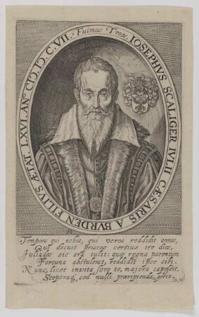 Bildnis des Iosephvs Scaliger