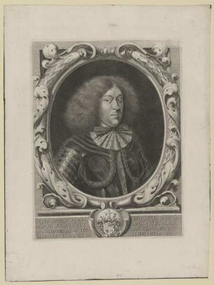 Bildnis des Wilhelmus Ludovicus Dux Würtembergia et Teccia