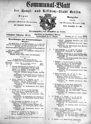1876,42: No. 42, 15. Oktober 1876