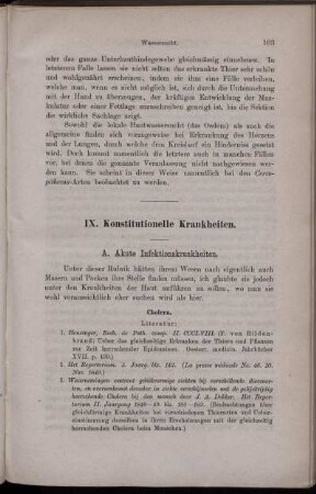 IX. Konstitutionelle Krankheiten