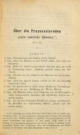 Tertullians sämtliche Schriften, 2. Die dogmatischen und polemischen Schriften