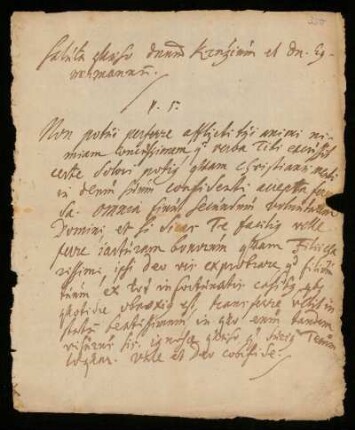 Brief von Johann Jakob Waldschmidt an Johann Dolaeus