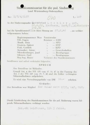 Lächler, Gottfried