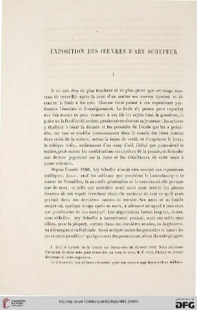 3: Exposition des oeuvres d'Ary Scheffer