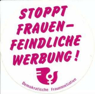 Kampagne gegen frauenfeindliche Werbung