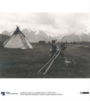Lager am Lyngenfjord
