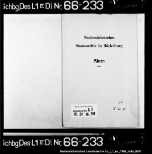 Pestordnung für die Stadt Stadthagen