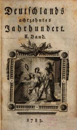 Deutschlands achtzehntes Jahrhundert, 2,1