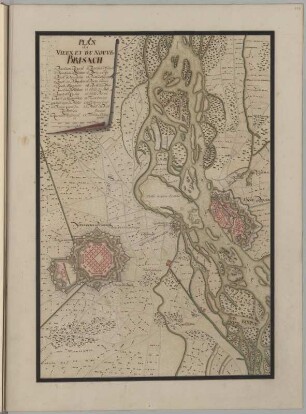 Plan du Vieux et du Nouveau Brisach