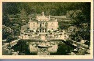 Ansicht von Schloss Linderhof