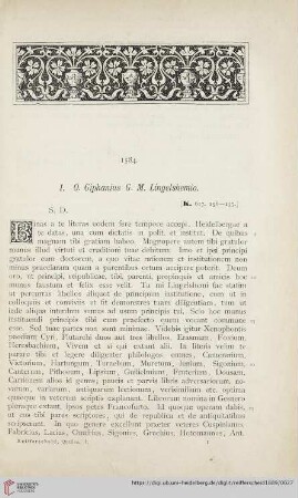 1-649 Briefe No. 1-549 aus den Jahren 1584-1671