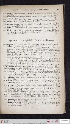 Spanische und Portugiesische Sprache u. Literatur (Nr. 2572 - 2649)