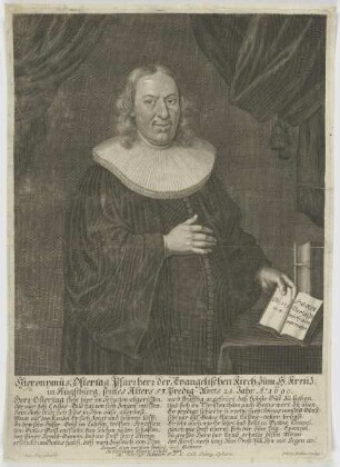 Bildnis des Hieronymus Ostertag