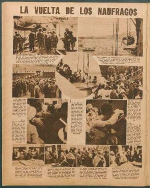 La vuelta de los náufragos [Fotografías]