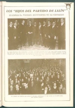 Los "Hijos del Partido de Lalín" celebran el vigésimo aniversario de su fundación