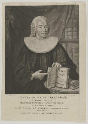 Bildnis des Ioannes Avgvstvs Vrlsperger