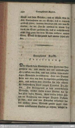 Neunzehntes Kapitel. Fortsetzung