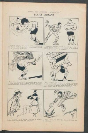 Lucha romana - [Cómic] : Manual del perfecto "sportsman"