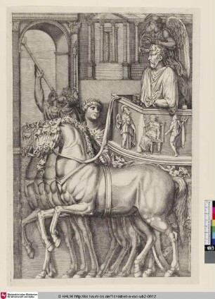 [Marc Aurel als Triumphator auf dem Viergespann]