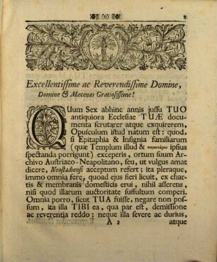 Raymundi Duellii, Can. Reg. S. Aug. Sand-Hippolytensis, De Fundatione Templi Cathedralis Austriaco-Neapolitani (vulgo zu Wiennerisch-Neustatt) Dissertatio : Ad ... Dominum Joannem Mauritium Gustavum, Cathedralis Ecclesiae Austriaco-Neapolitanae hucusque Episcopum Dignissimum ... Accedunt Epitaphia quaedam antiquiora in eodem templo & Caemiterio extantia cum aliquot Familiarum Nobilium Insignibus