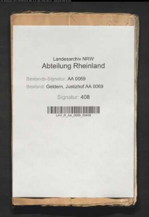 Von Hugenpoet, Herr zu Venray, gegen Jan Baeckels zu Venray wegen einer zu Holthees verübten Messerstecherei