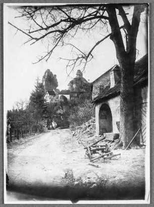 Vor Tüchersfeld in der Fränkischen Schweiz