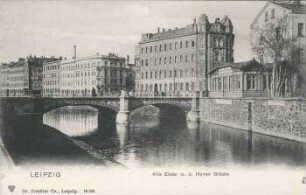 Leipzig: Alte Elster m. d. Hohen Brücke