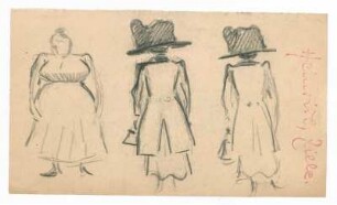 Skizzen von Frauen