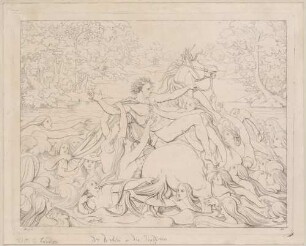Fantasien, Blatt 3: Der Dichter in der Gewalt der Undinen
