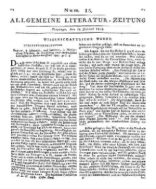 Zwei Schreiben die Errichtung einer akademischen Lehranstalt in Berlin betreffend. Berlin: Dieterici ; Leipzig: Mittler 1807