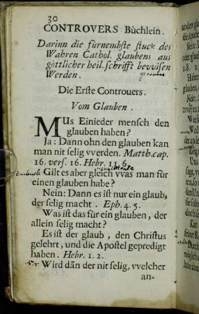 Controvers Bùchlein.