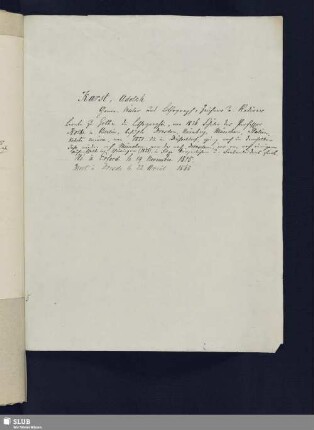 Nr. 133-137. Karst, Adolf