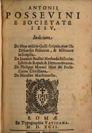 Iudicium de Nuae scriptis
