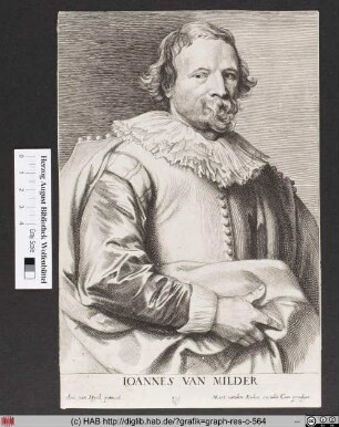 Porträt Johannes van Mildert.