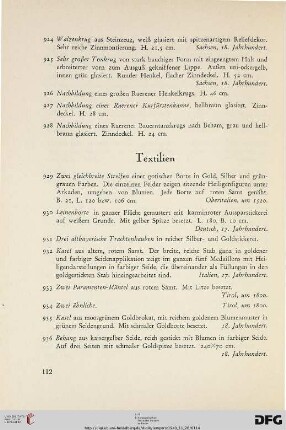 Textilien (Nr. 929-959)