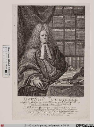 Bildnis Gottfried Zimmermann