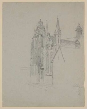 Der Wetzlaer Dom, Ansicht von Südosten