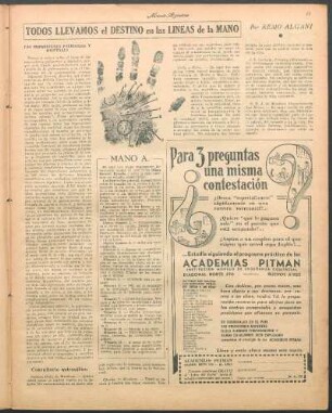 Todos llevamos el destino en las líneas de la mano