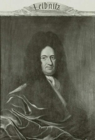 Bildnis Leibniz, Gottfried Wilhelm (1646-1716)