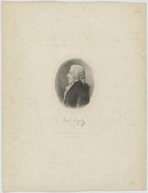 Bildnis des Joseph Haydn