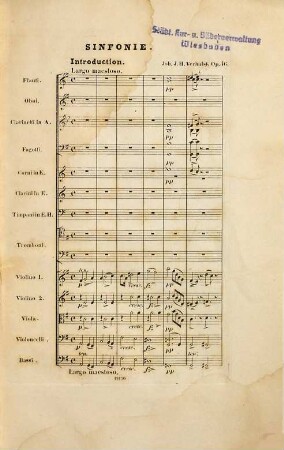 Sinfonie für grosses Orchester : op. 46