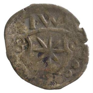 Münze, Pfennig (Schüsselpfennig), 1588