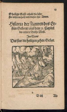 Historia der Figuren des Ersten Gebots ...