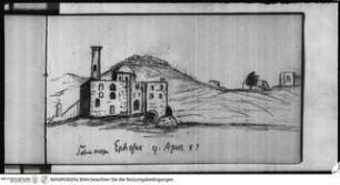 Skizzenbuch Vorderasien, Palästina, Zypern, Ansicht von Ephesus
