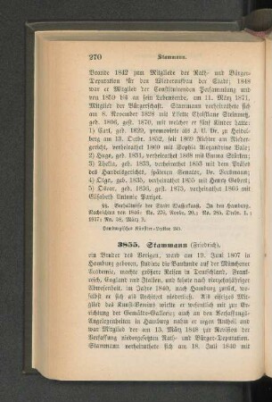 3855. Stammann (Friedrich)