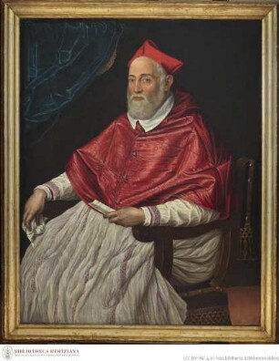 Porträt des Kardinals Alessandro Farnese