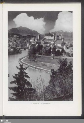 Füssen am Lech von Südosten