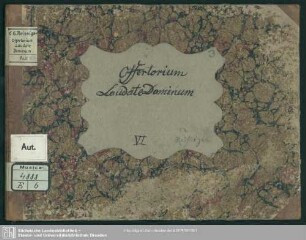 Laudate Dominum quia benignus est - Mus.4888-E-6 : Coro, orch - D; FenR 2.13