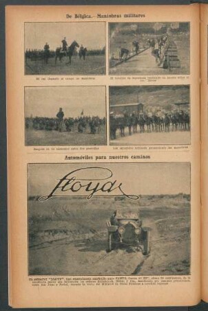 De Bélgica : Maniobras militares